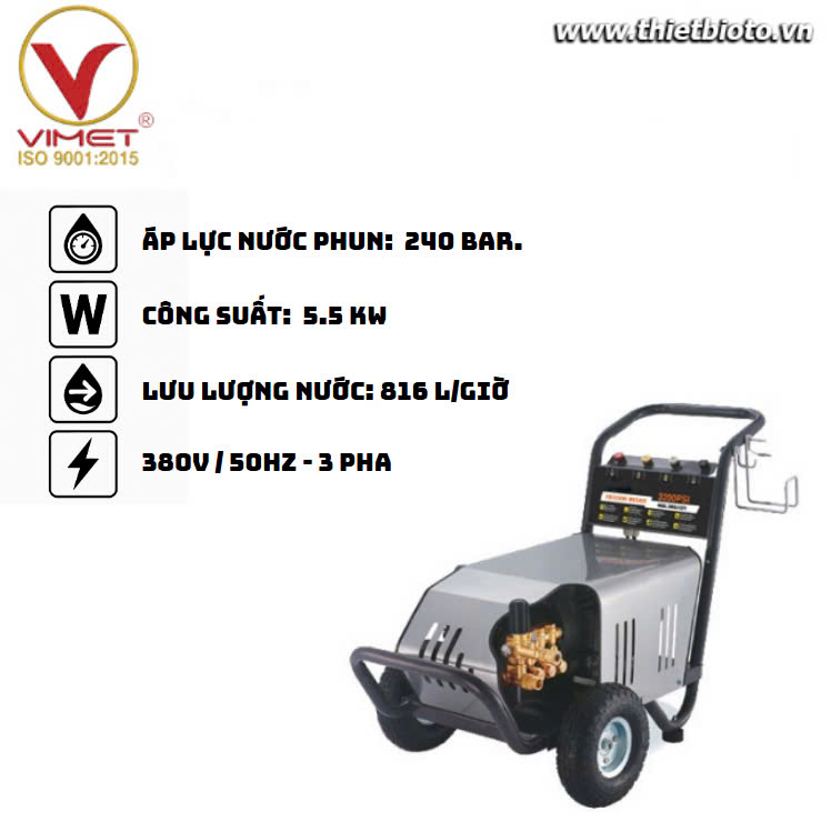 Máy rửa xe cao áp HIDI HWT0724